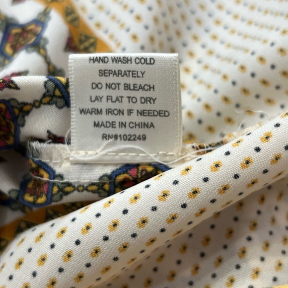 Anthropologie Skies are Blue Blouse Size Small - Picture 10 of 12